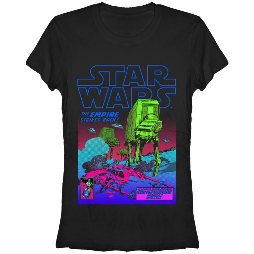 Junior’s Star Wars AT-AT Retro Battle T-Shirt