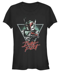 Junior’s Star Wars Artistic Boba Fett T-Shirt