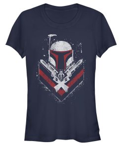 Junior’s Star Wars Boba Fett No Threats Only Promises T-Shirt