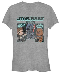 Junior’s Star Wars Cartoon Sounds T-Shirt