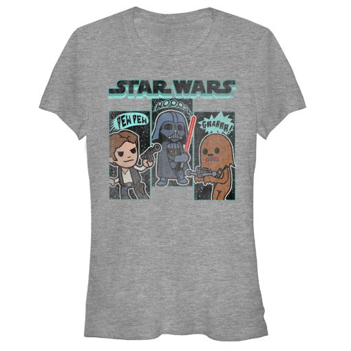 Junior’s Star Wars Cartoon Sounds T-Shirt