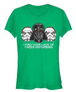 Junior’s Star Wars Christmas Empire Lack of Cheer T-Shirt