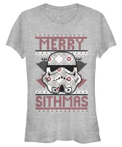 Junior’s Star Wars Christmas Merry Sithmas T-Shirt