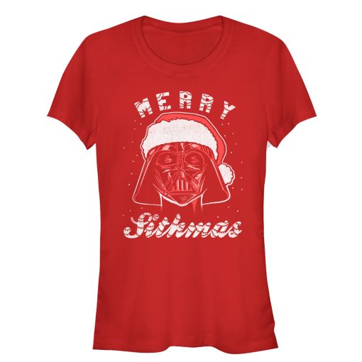 Junior’s Star Wars Christmas Santa Vader Sithmas T-Shirt