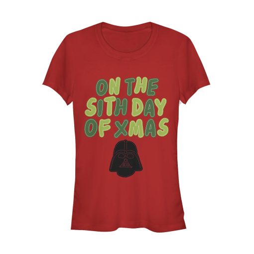 Junior’s Star Wars Christmas Sith Day T-Shirt