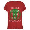 Junior’s Star Wars Christmas Tis the Season Grandma T-Shirt