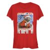 Junior’s Star Wars Christmas Yoda Naughty or Nice T-Shirt