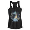 Junior’s Star Wars Classic Scene Circle Racerback Tank Top