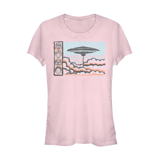 Junior’s Star Wars Cloud City Travel Poster T-Shirt