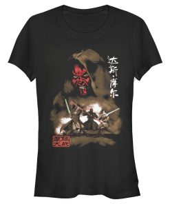 Junior’s Star Wars Darth Maul Kanji Battle T-Shirt
