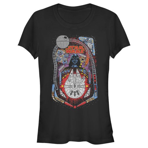 Junior’s Star Wars Darth Vader Death Star Pinball T-Shirt