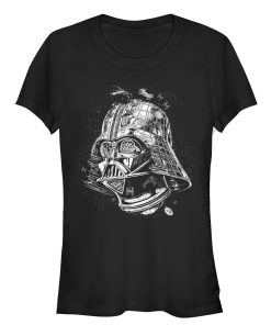 Junior’s Star Wars Darth Vader Death Star T-Shirt