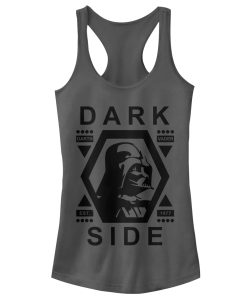 Junior’s Star Wars Darth Vader Hexagon Frame Racerback Tank Top