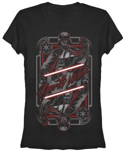 Junior’s Star Wars Darth Vader Lightsaber Duo T-Shirt