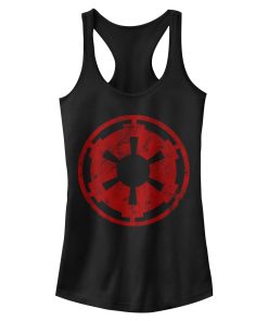 Junior’s Star Wars Empire Emblem Racerback Tank Top