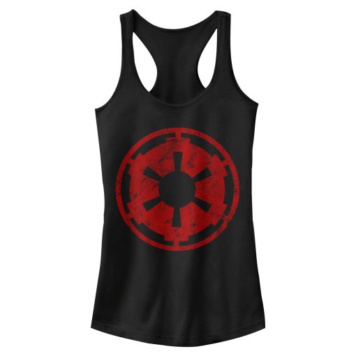 Junior’s Star Wars Empire Emblem Racerback Tank Top