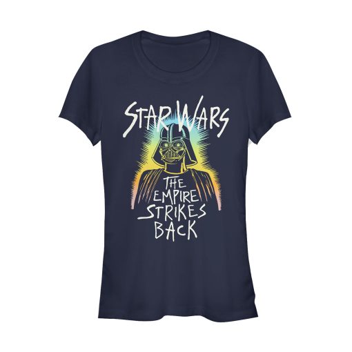 Junior’s Star Wars Empire Strikes Back Vader Halo T-Shirt