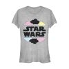 Junior’s Star Wars Fluffy Cloud Logo T-Shirt