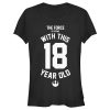 Junior’s Star Wars Force Is Strong With This 18 Year Old Rebel Logo T-Shirt