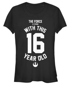Junior’s Star Wars Force Is Strong With This 1Year Old Rebel Logo T-Shirt