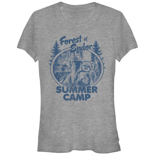 Junior’s Star Wars Forest of Endor Summer Camp T-Shirt