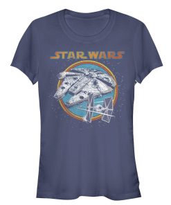 Junior’s Star Wars Galactic Ship Journey T-Shirt