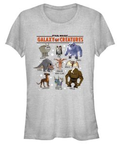 Junior’s Star Wars Galaxy of Creatures Creature Poster T-Shirt