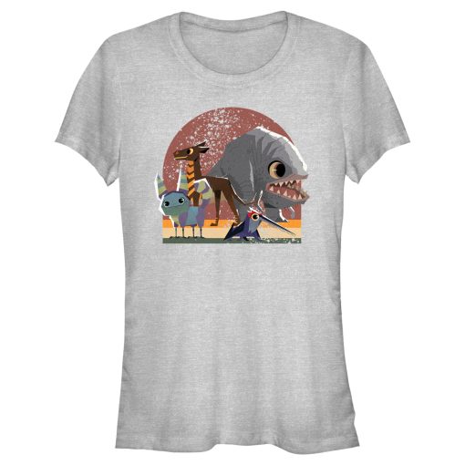 Junior’s Star Wars Galaxy of Creatures Galaxy Friends T-Shirt