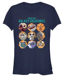 Junior’s Star Wars Galaxy of Creatures Know Your Galaxy Creatures T-Shirt