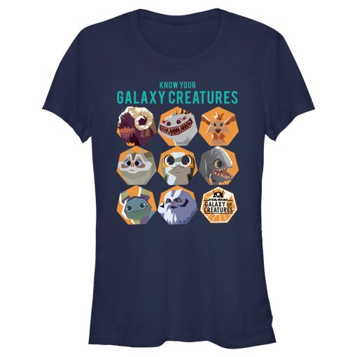 Junior’s Star Wars Galaxy of Creatures Know Your Galaxy Creatures T-Shirt