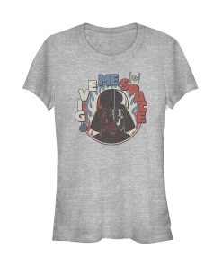 Junior’s Star Wars Give Me Space Darth Vader Circle T-Shirt