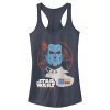 Junior’s Star Wars Grand Admiral Thrawn Galaxy Racerback Tank Top