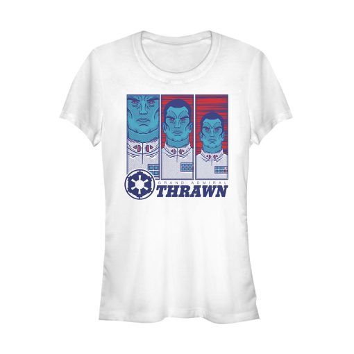 Junior’s Star Wars Grand Admiral Thrawn Panel T-Shirt