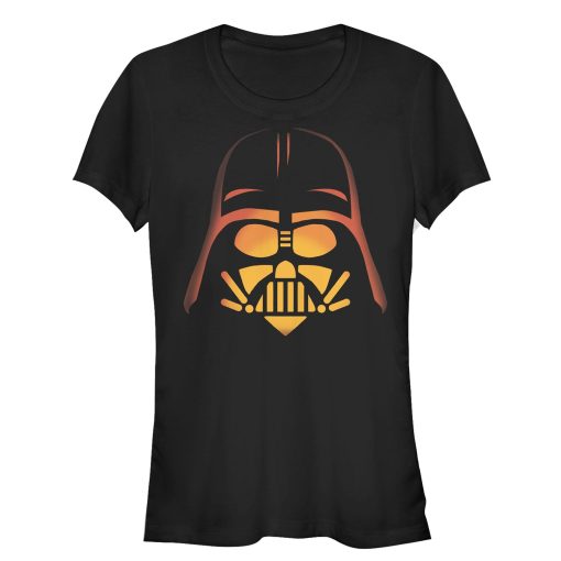 Junior’s Star Wars Halloween Darth Vader Pumpkin T-Shirt