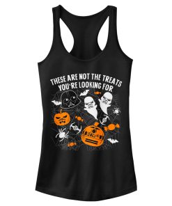 Junior’s Star Wars Halloween Not the Treats Racerback Tank Top