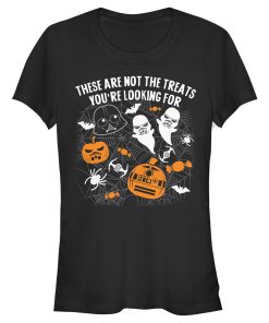 Junior’s Star Wars Halloween Not the Treats T-Shirt