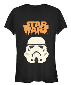 Junior’s Star Wars Halloween Stormtrooper Helmet T-Shirt