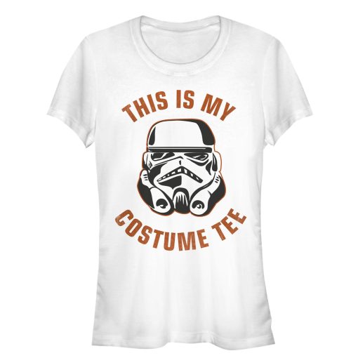 Junior’s Star Wars Halloween This is My Stormtrooper Costume T-Shirt