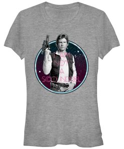 Junior’s Star Wars Han Solo Not a Scoundrel T-Shirt