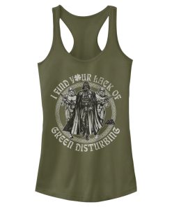 Junior’s Star Wars I Find Your Lack of Disturbing Racerback Tank Top