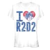 Junior’s Star Wars I Love R2-D2 T-Shirt