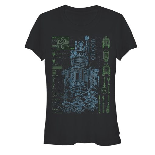 Junior’s Star Wars Inside R2-D2 T-Shirt