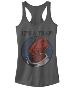 Junior’s Star Wars It’s a Trap Admiral Ackbar Racerback Tank Top