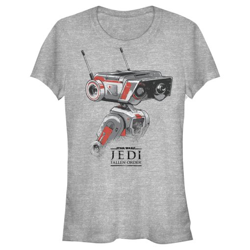 Junior’s Star Wars Jedi Fallen Order BD-1 Grunge T-Shirt