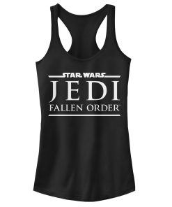 Junior’s Star Wars Jedi Fallen Order Classic Logo Racerback Tank Top