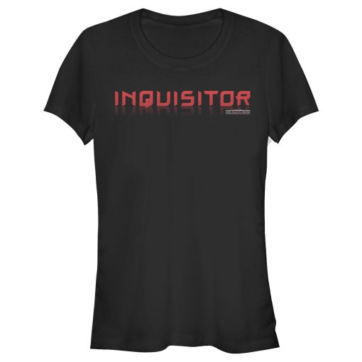 Junior’s Star Wars Jedi Fallen Order Inquisitor Label T-Shirt