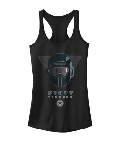 Junior’s Star Wars Jedi Fallen Order Scout Trooper Symbol Racerback Tank Top