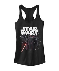 Junior’s Star Wars Jedi Fallen Order Starry Inquisitor Racerback Tank Top