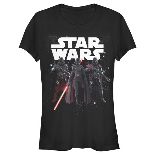 Junior’s Star Wars Jedi Fallen Order Starry Inquisitor T-Shirt