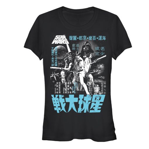 Junior’s Star Wars Kanji Poster T-Shirt